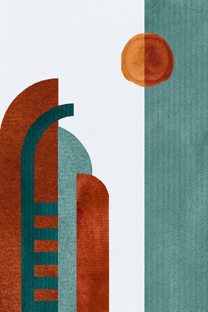 Modern Landscape art print by Iuliana Corbu for $57.95 CAD
