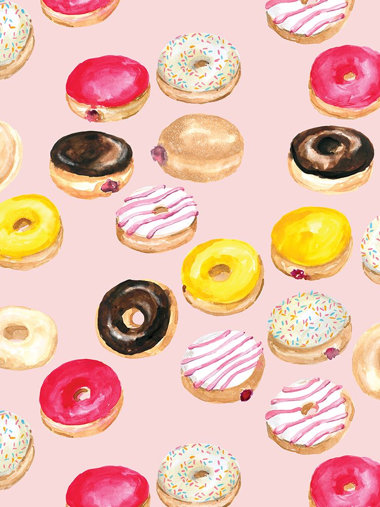 Donuts art print by Rosana Laiz Blursbyai for $57.95 CAD