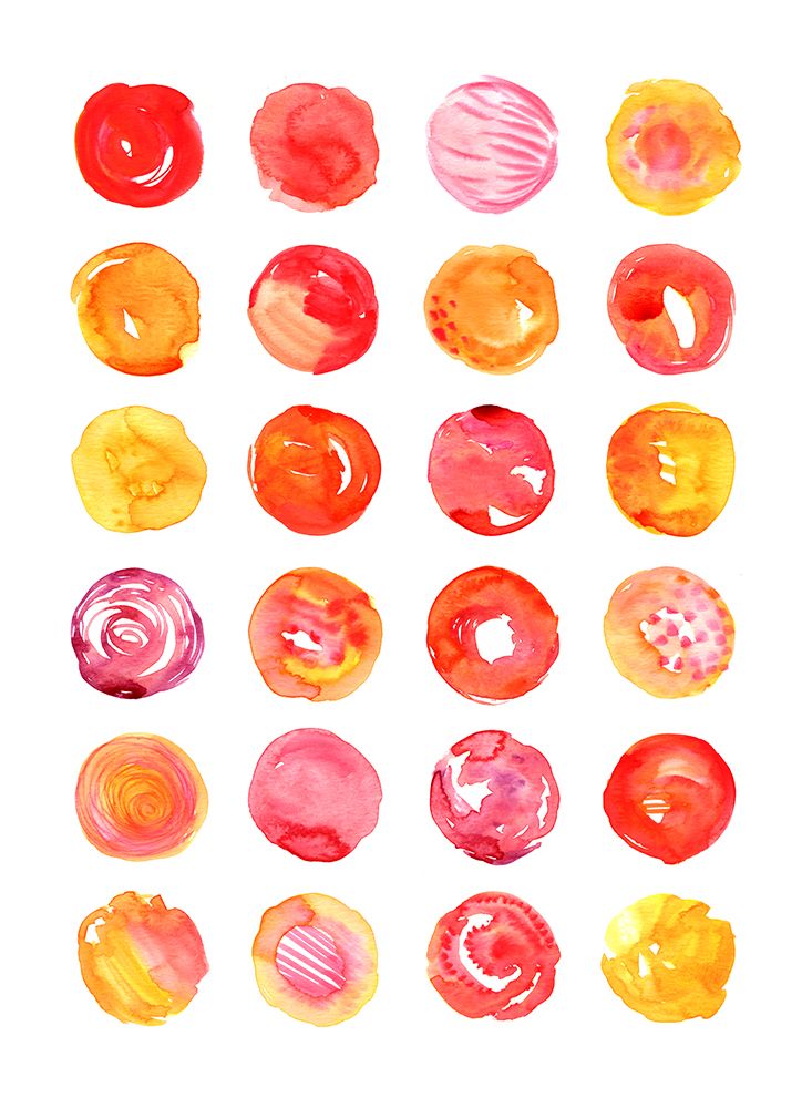Almost circles art print by Rosana Laiz Blursbyai for $57.95 CAD