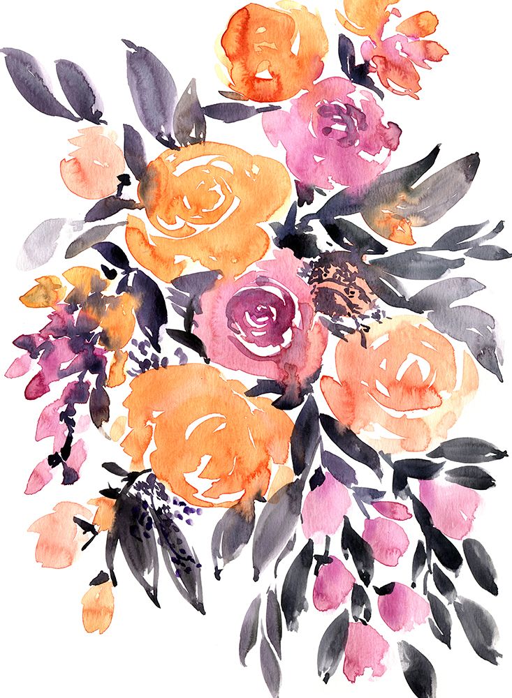 Paloma bouquet art print by Rosana Laiz Blursbyai for $57.95 CAD