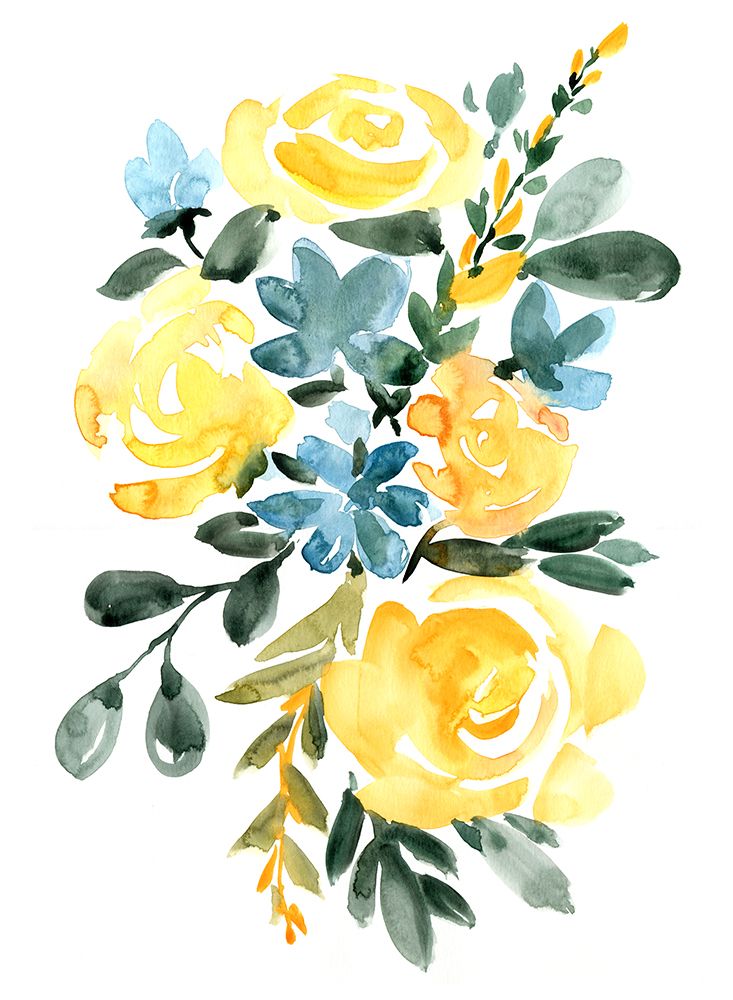 Cora bouquet art print by Rosana Laiz Blursbyai for $57.95 CAD