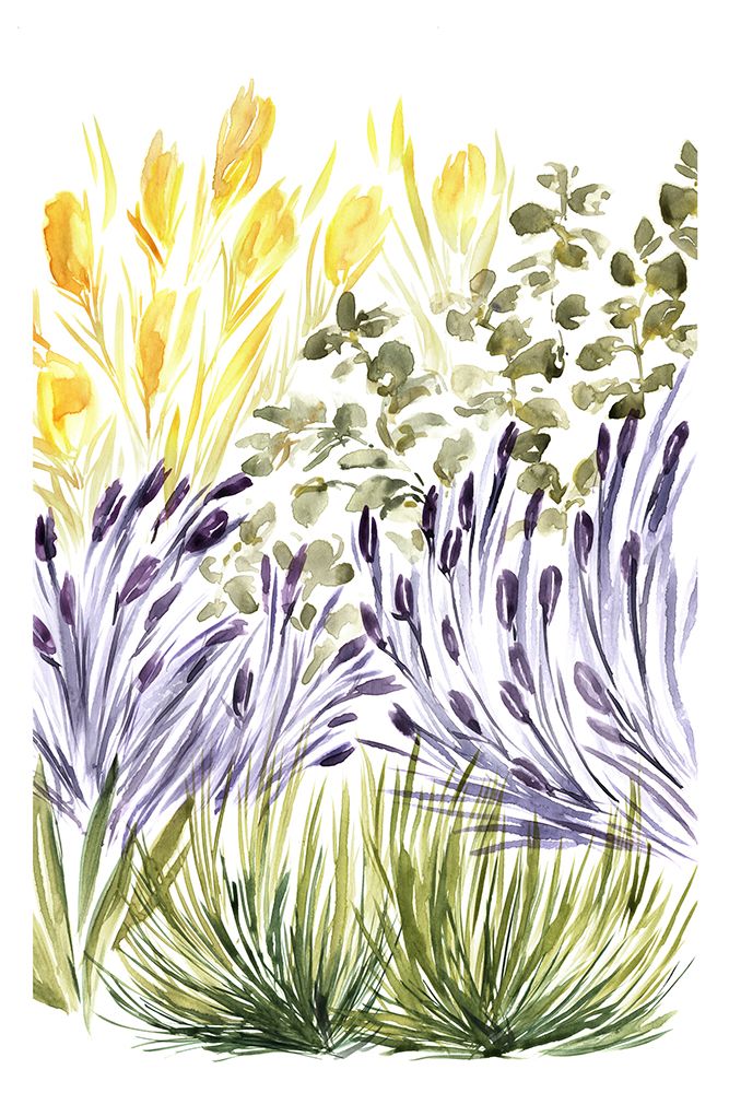 Elisas garden right art print by Rosana Laiz Blursbyai for $57.95 CAD