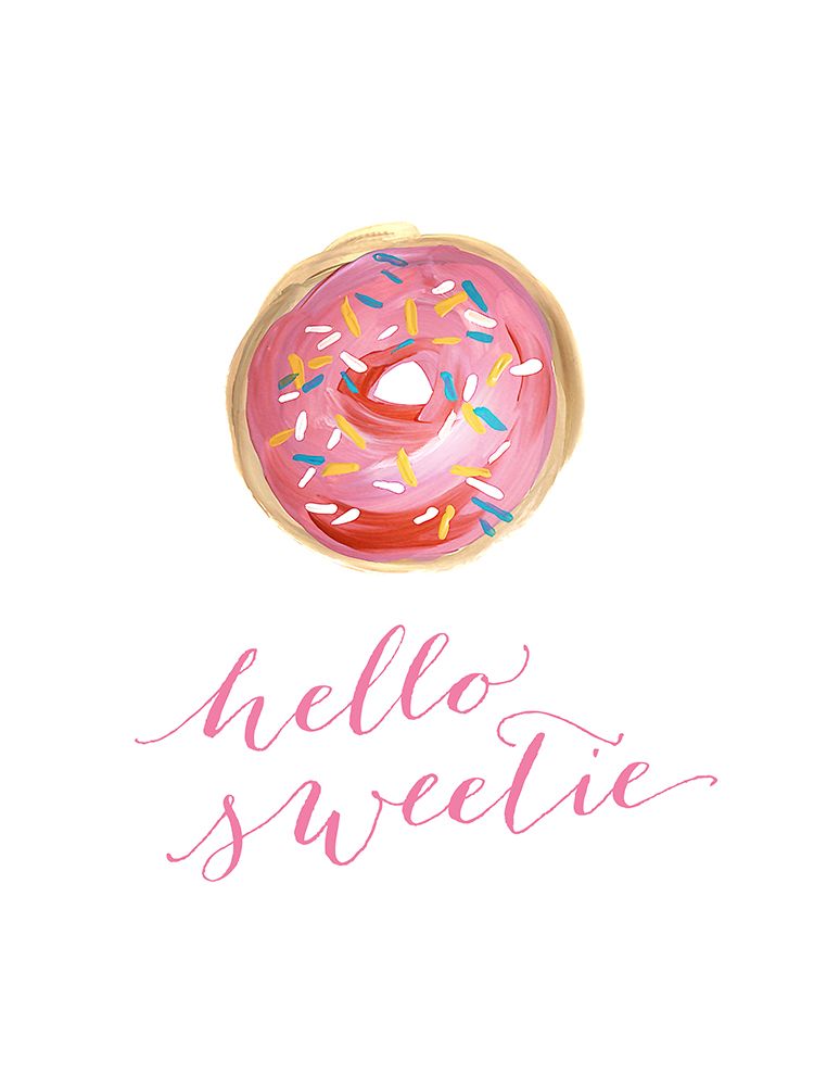Hello sweetie art print by Rosana Laiz Blursbyai for $57.95 CAD