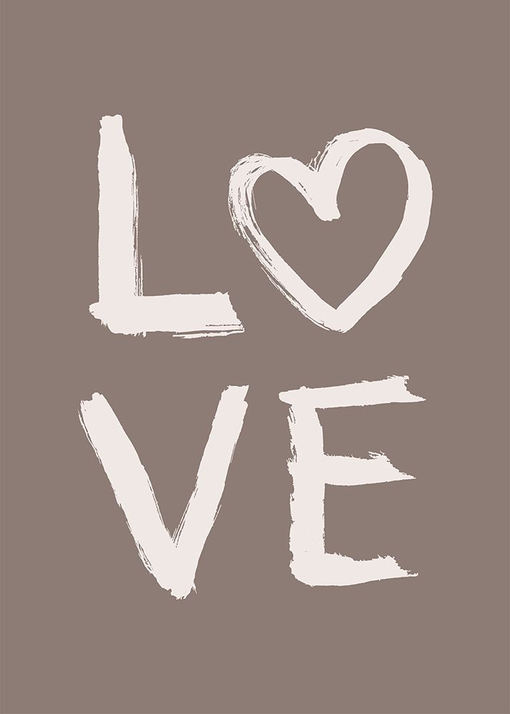 LOVE Toothy Brown art print by Aminah Eleonora for $57.95 CAD