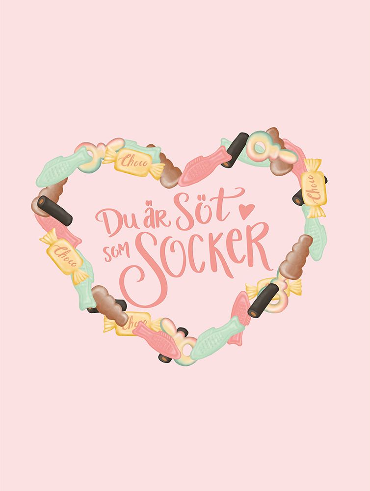 SApt som Socker art print by Aminah Eleonora for $57.95 CAD