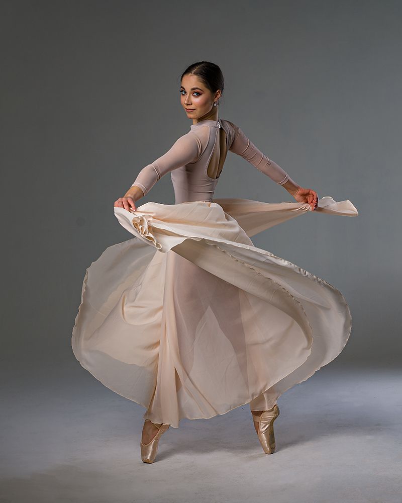 Ballerina's Elegant Spin art print by Aneta Nikolova for $57.95 CAD