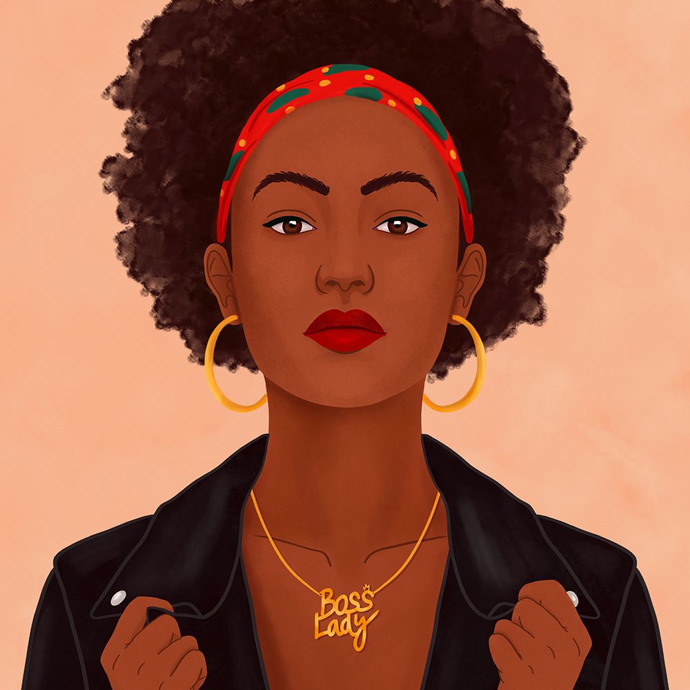 Boss Lady art print by Petra Holikova for $57.95 CAD