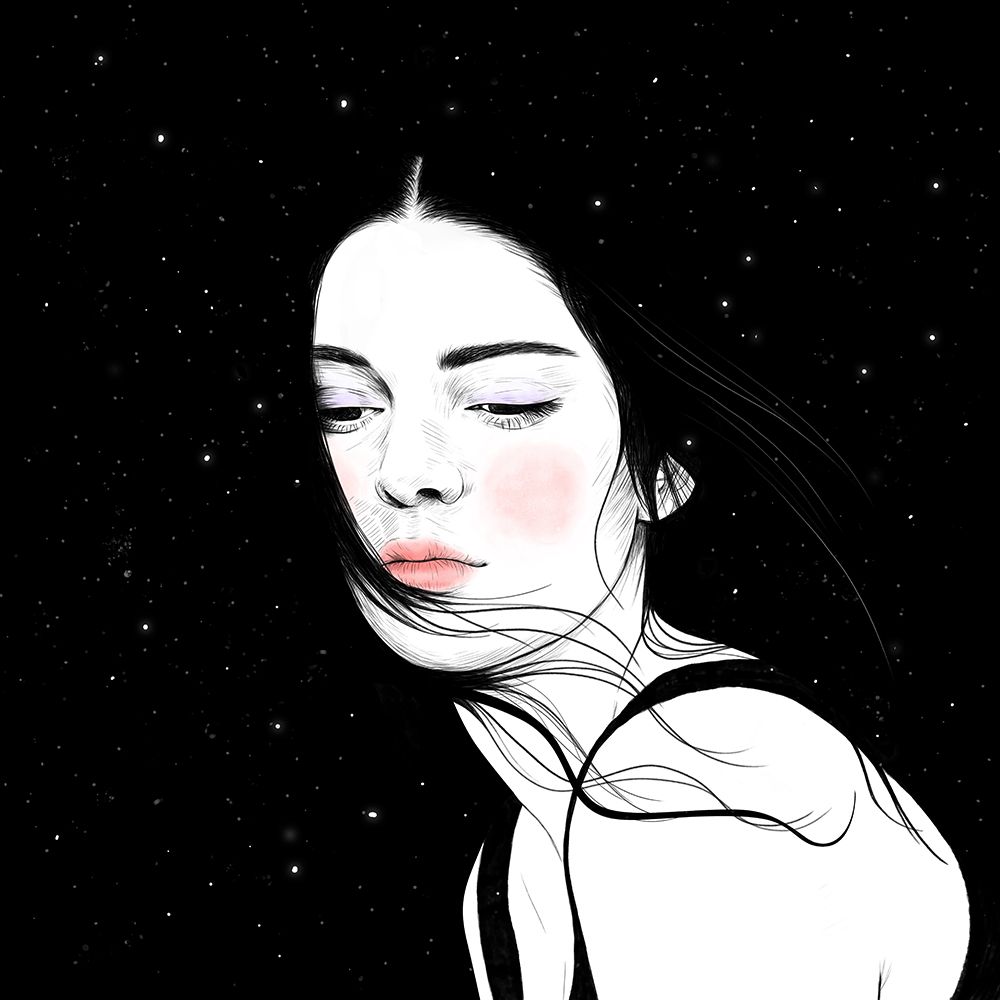 Stars art print by Petra Holikova for $57.95 CAD