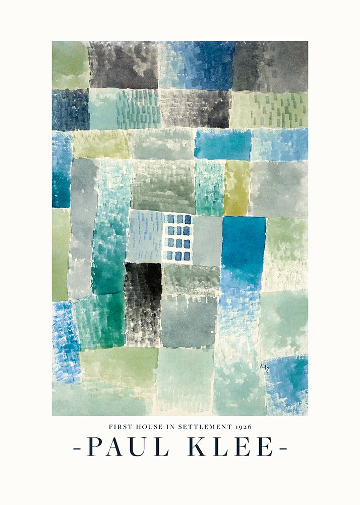 First House in a Settlement 1926 art print by Pictufy for $57.95 CAD