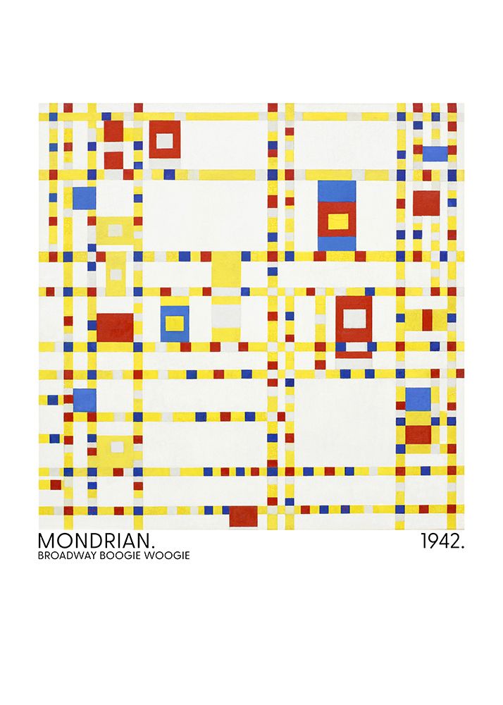 Broadway Boogie Woogie art print by Pictufy for $57.95 CAD