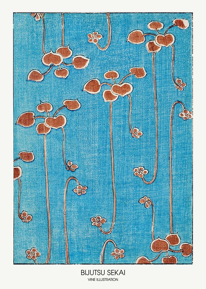 Vine Illustration art print by Pictufy for $57.95 CAD