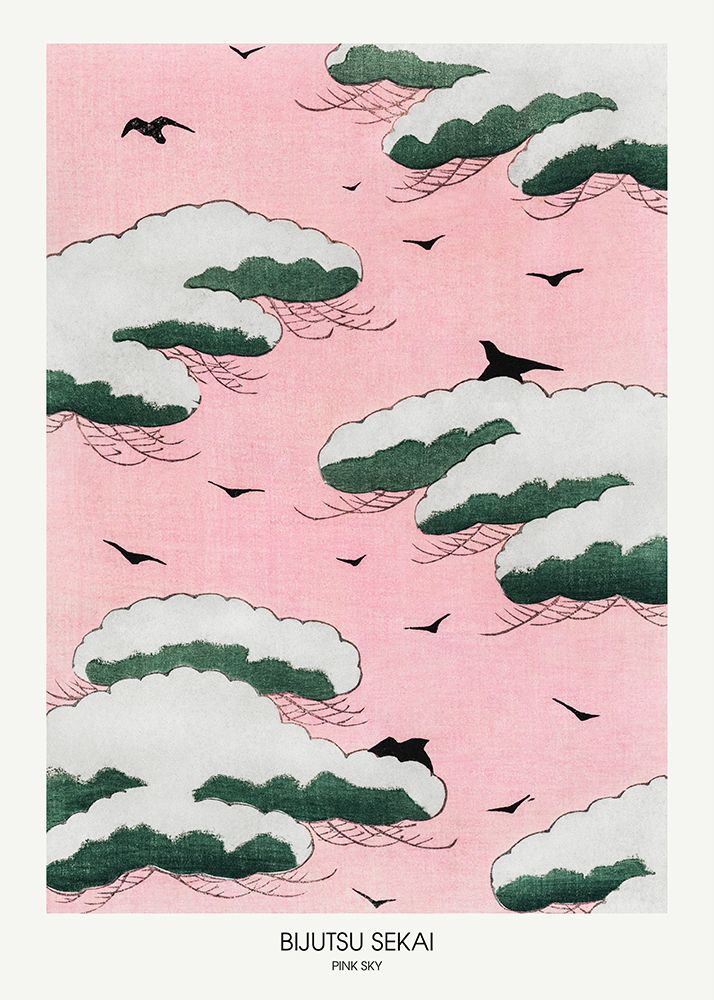 Pink Sky art print by Pictufy for $57.95 CAD