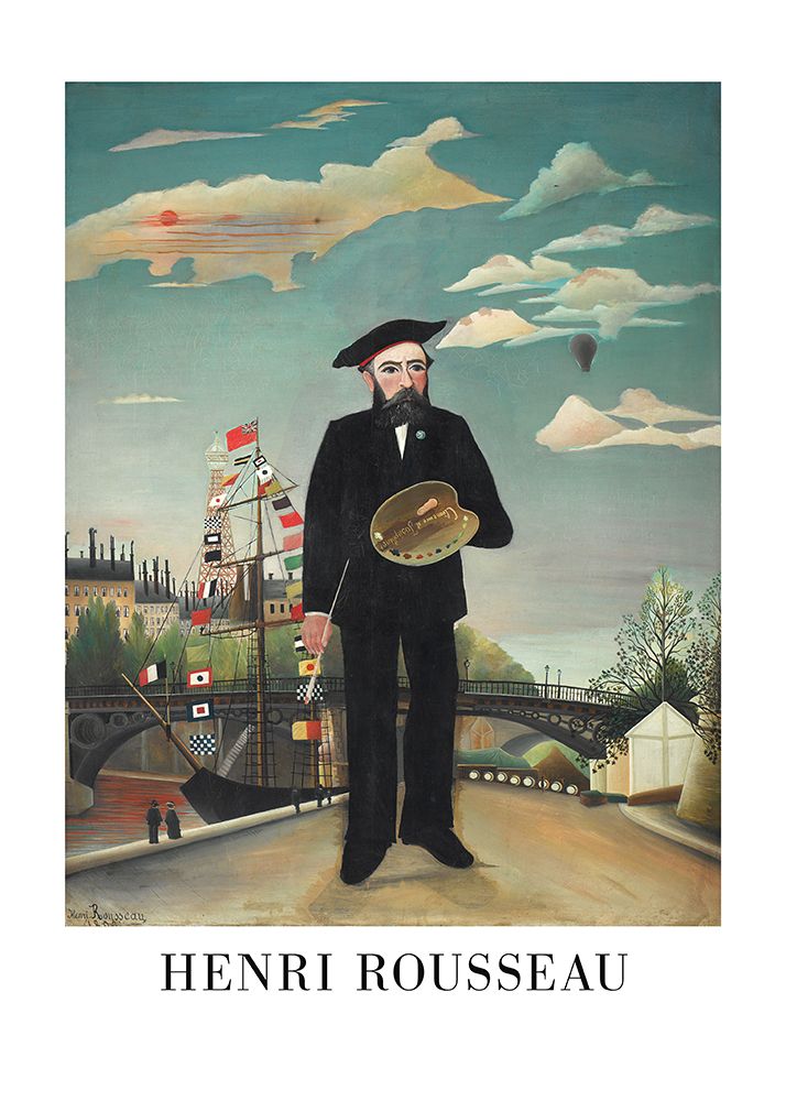 Self Portrait 1890 art print by Pictufy for $57.95 CAD