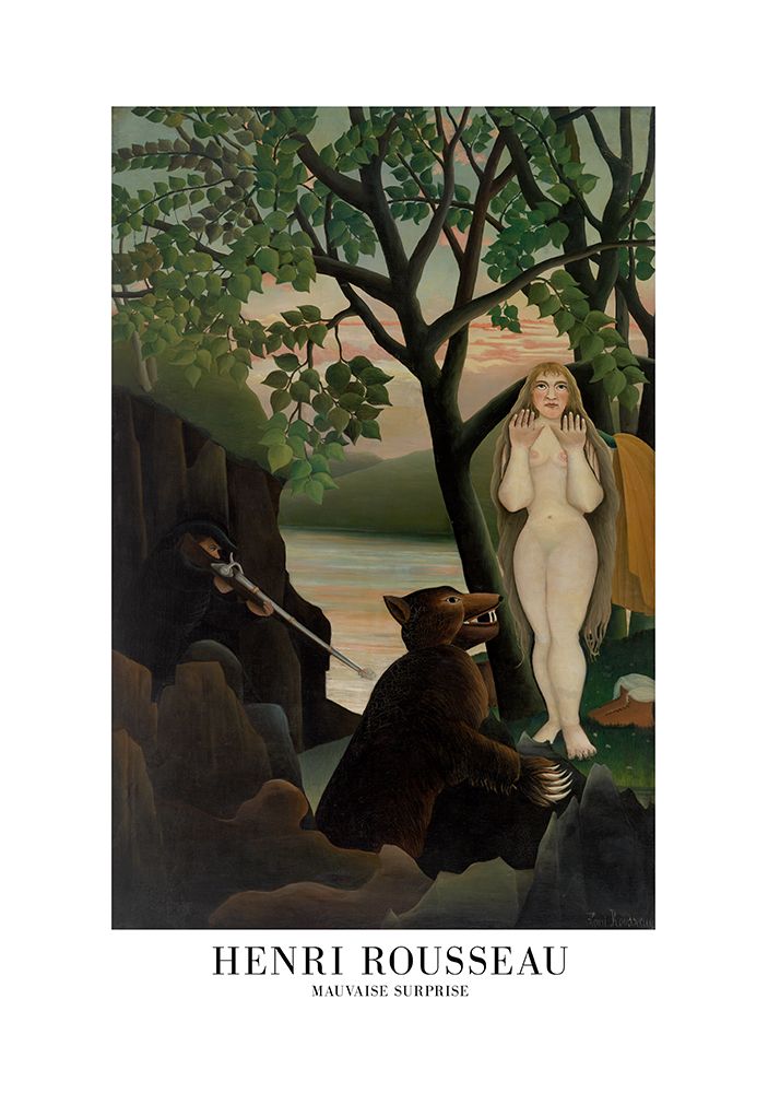 Mauvaise Surprise art print by Pictufy for $57.95 CAD