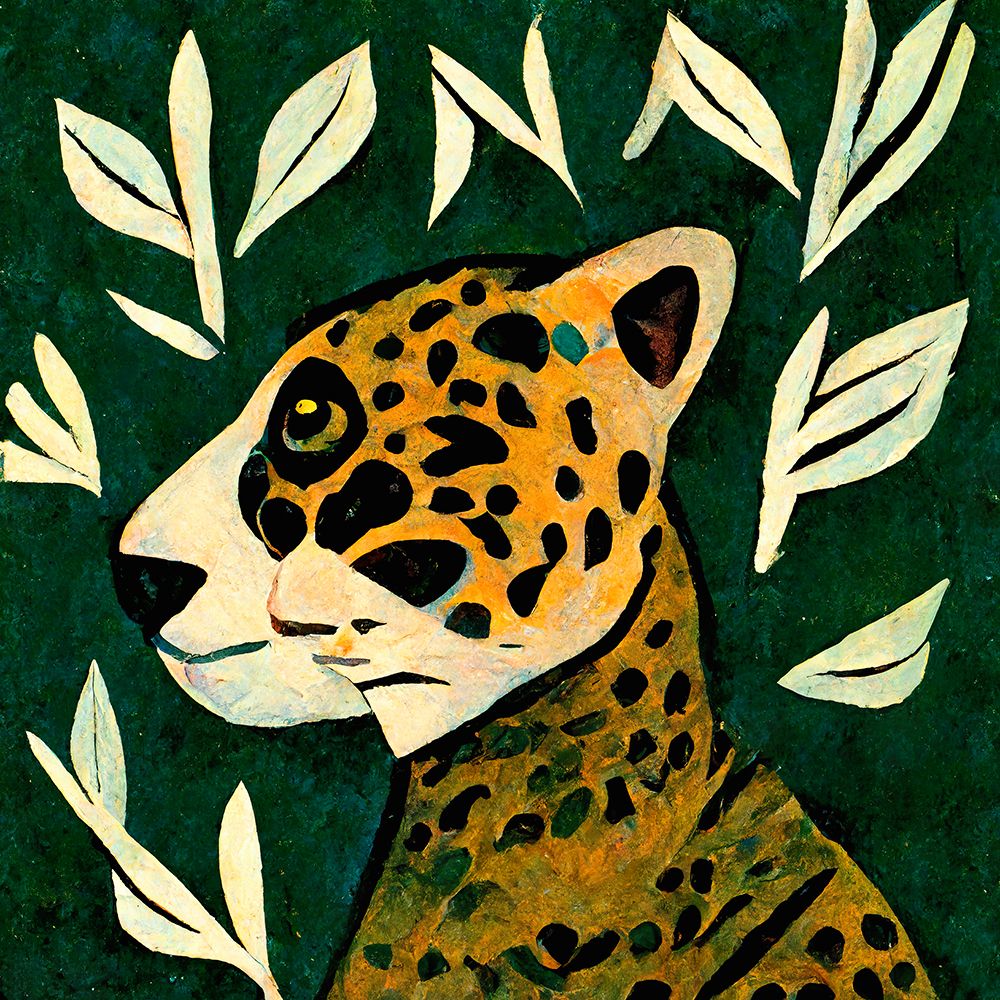 Tiger In Profile art print by Treechild for $57.95 CAD