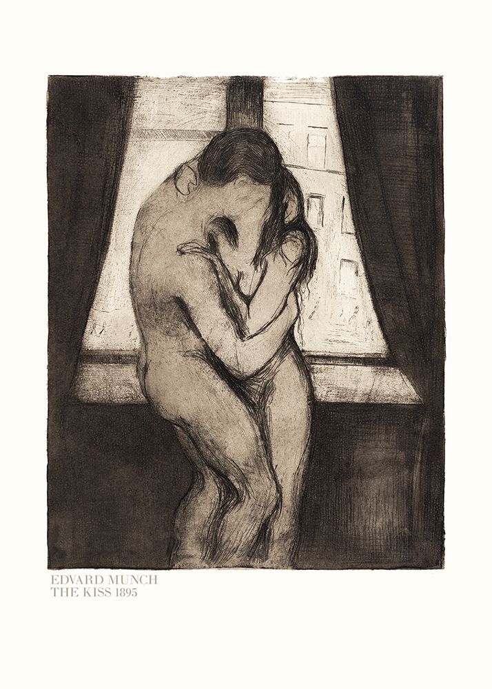 The Kiss 1895 art print by Pictufy for $57.95 CAD
