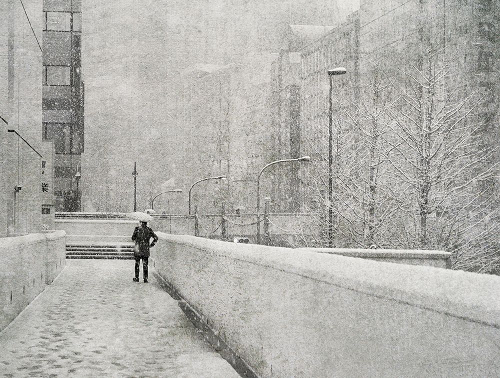 Snowy Day art print by Yasuhiro Takachi for $57.95 CAD
