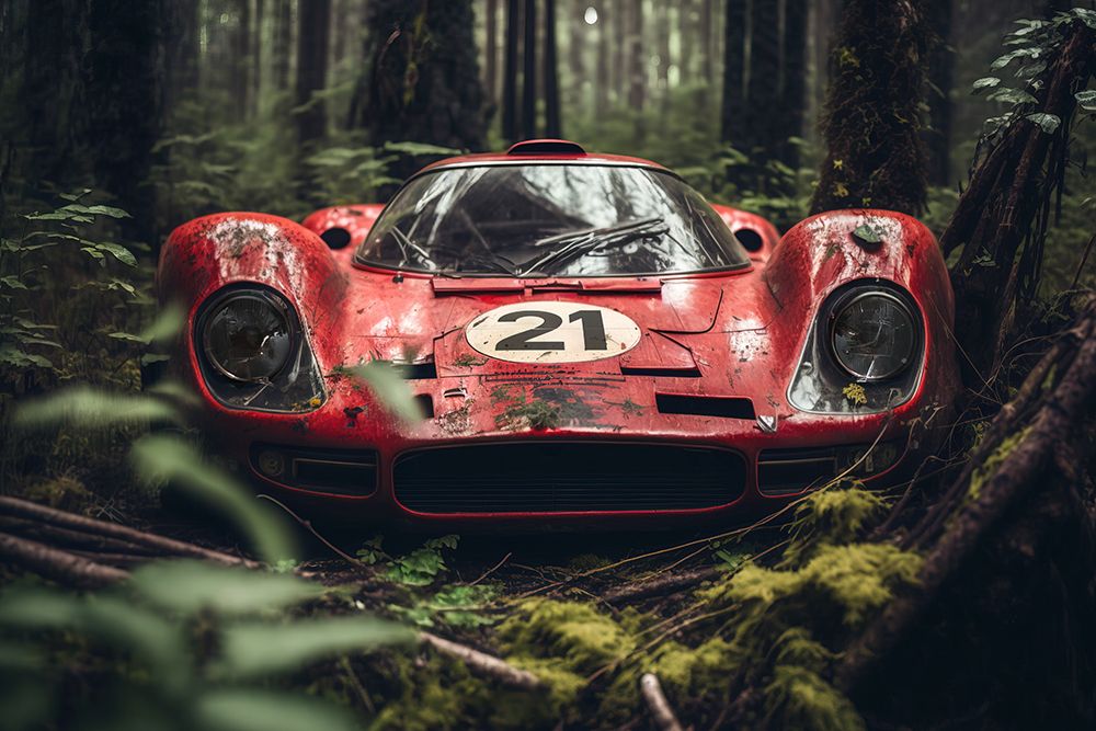 Forestcar art print by Marcel Egger for $57.95 CAD