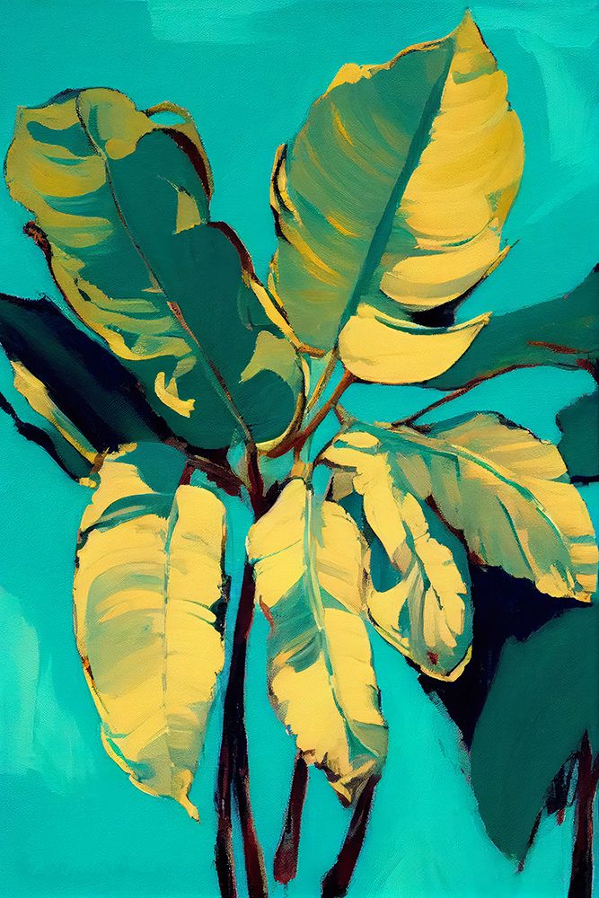 Banana Leafs art print by Treechild for $57.95 CAD