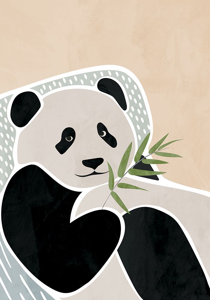 Scandi Pantha Childrens Art art print by Sarah Manovski for $57.95 CAD