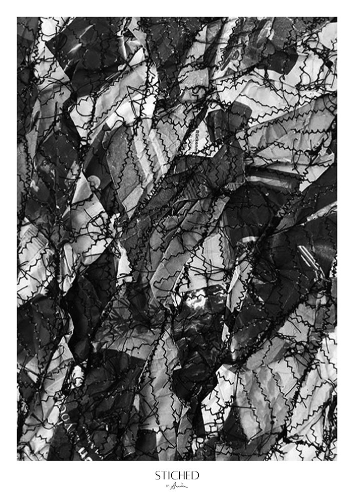 Stitched art print by Annika John for $57.95 CAD