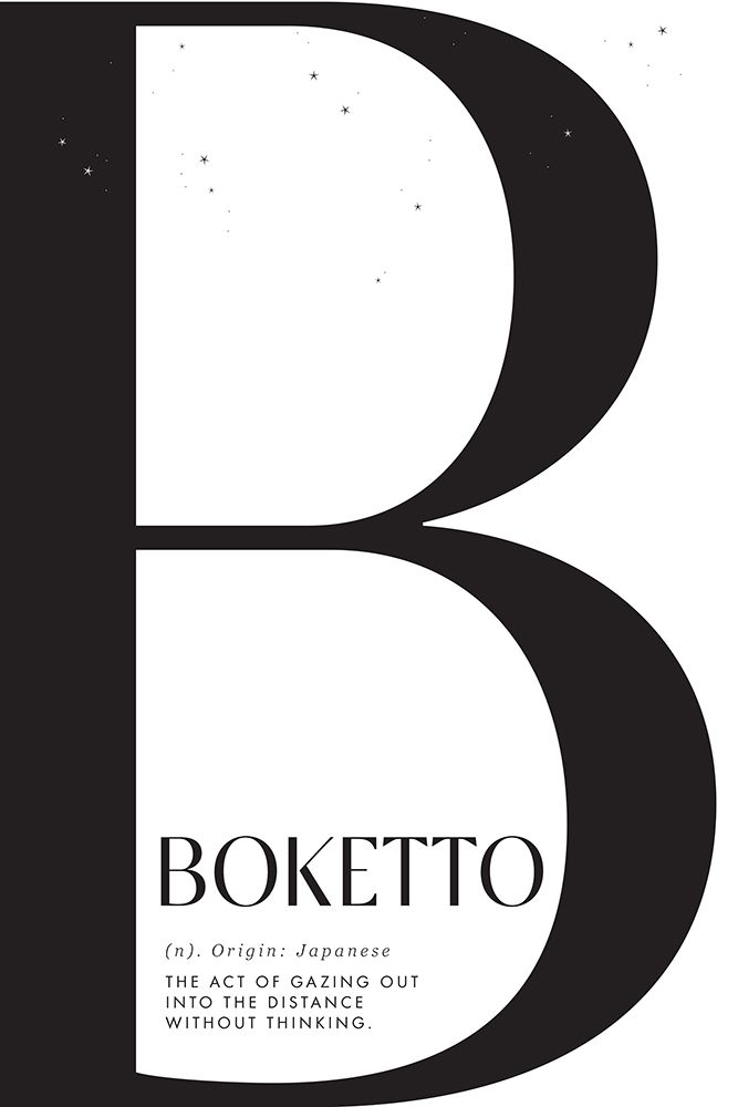 Boketto definition gazing out into the distance art print by Rosana Laiz Blursbyai for $57.95 CAD
