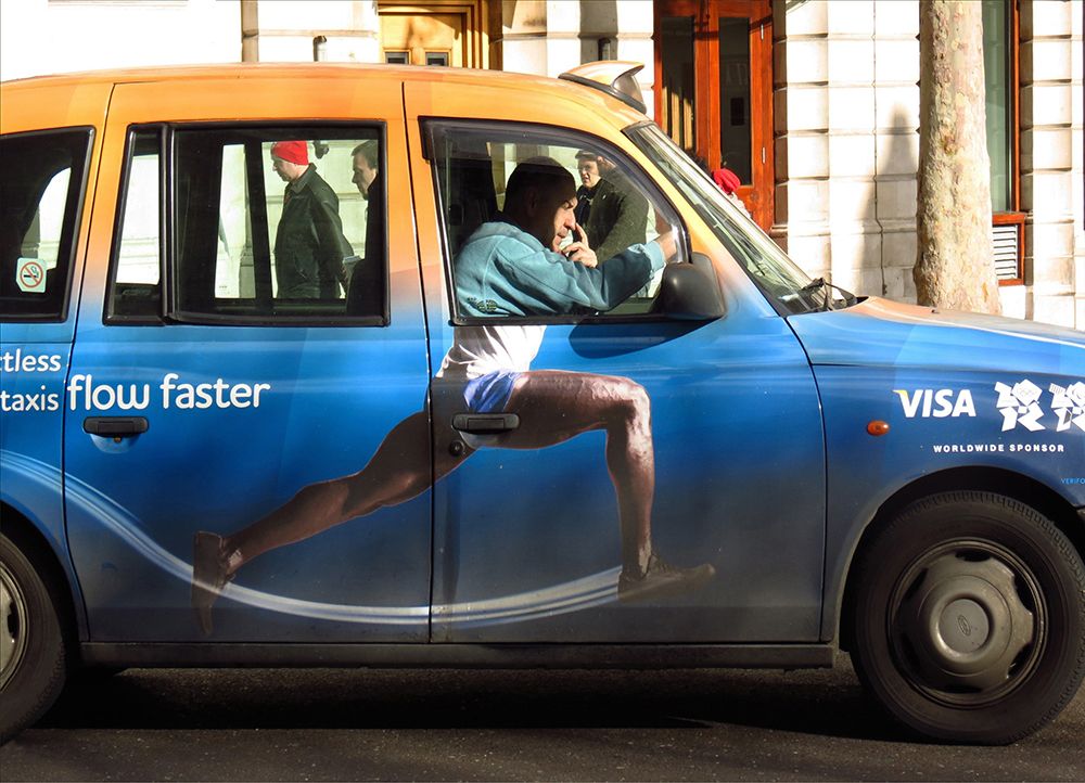 Need Taxi ? art print by Aliza Riza for $57.95 CAD