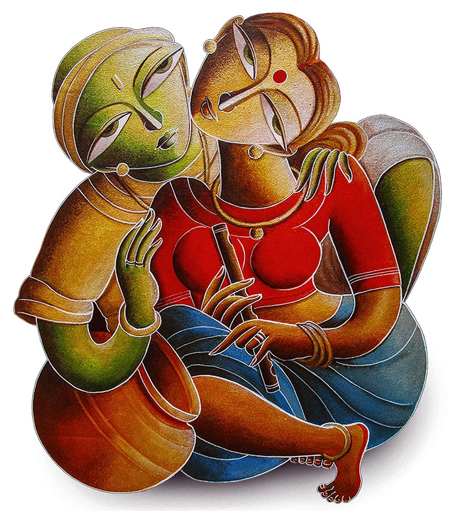 KRISHNA@16 art print by Dhananjoy Mukherjee for $57.95 CAD