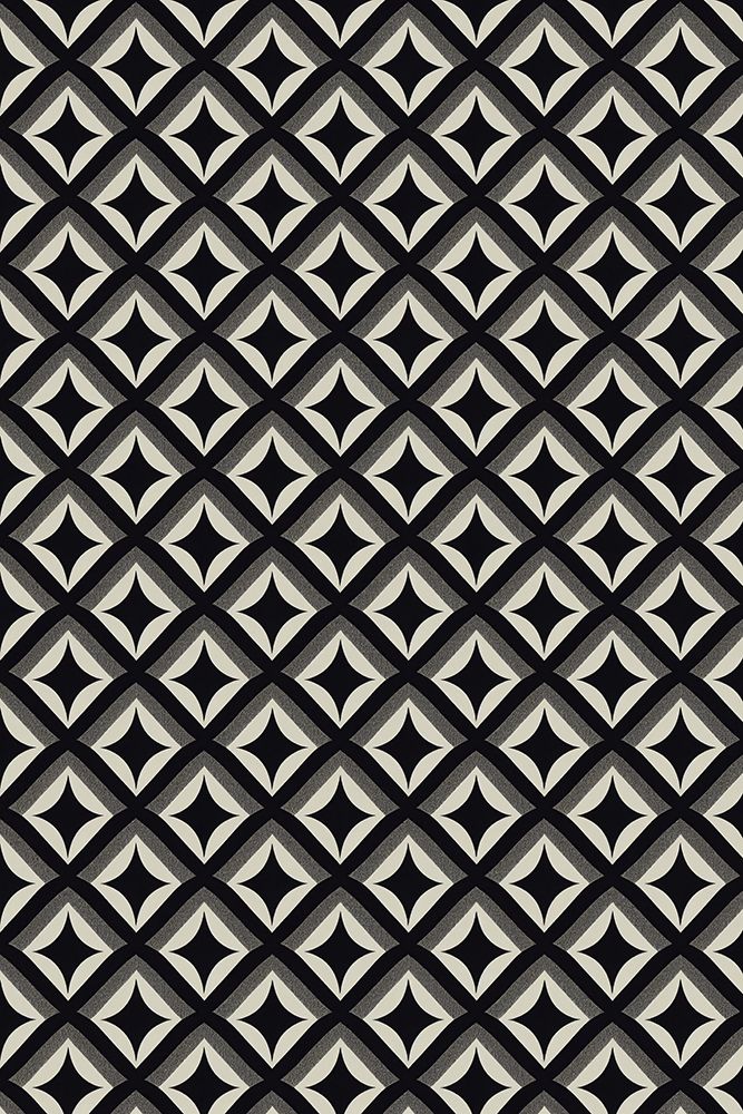 Black And White Tile Pattern art print by Treechild for $57.95 CAD