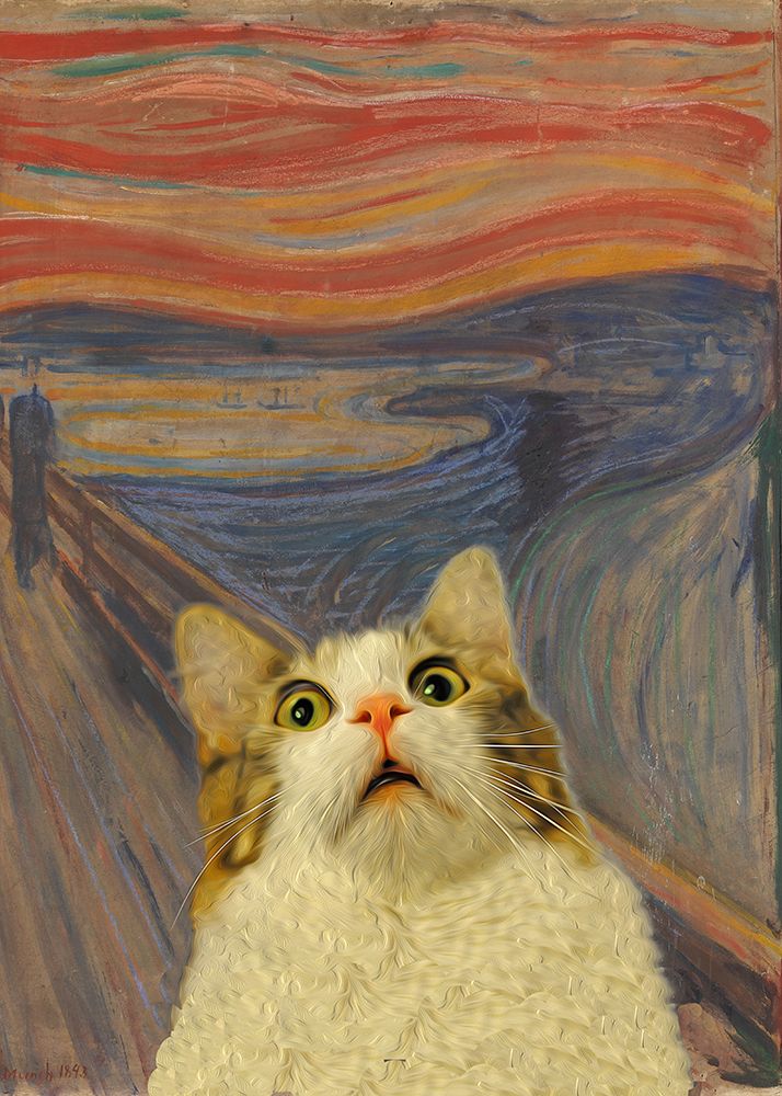 The Meow 02 art print by Artelele for $57.95 CAD