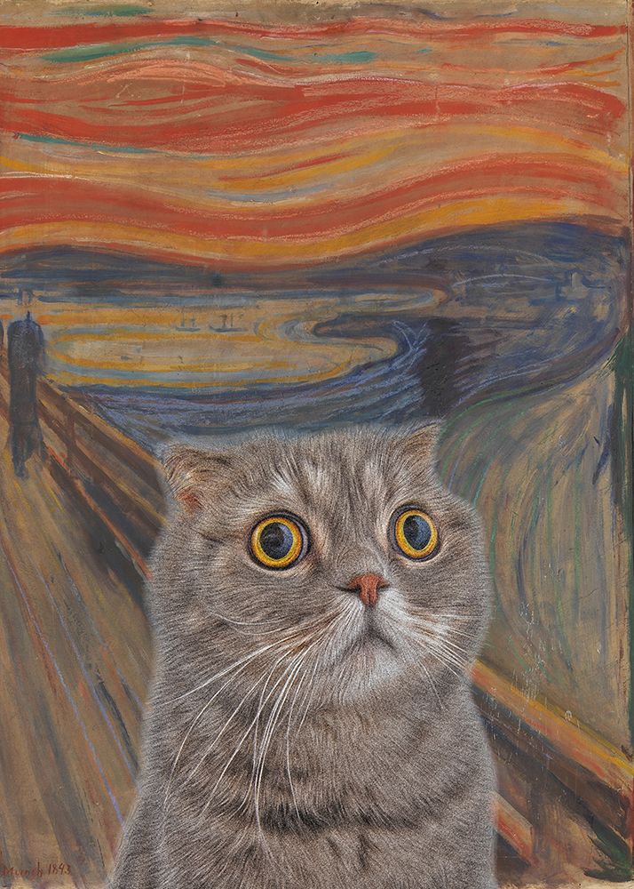 The Meow 03 art print by Artelele for $57.95 CAD