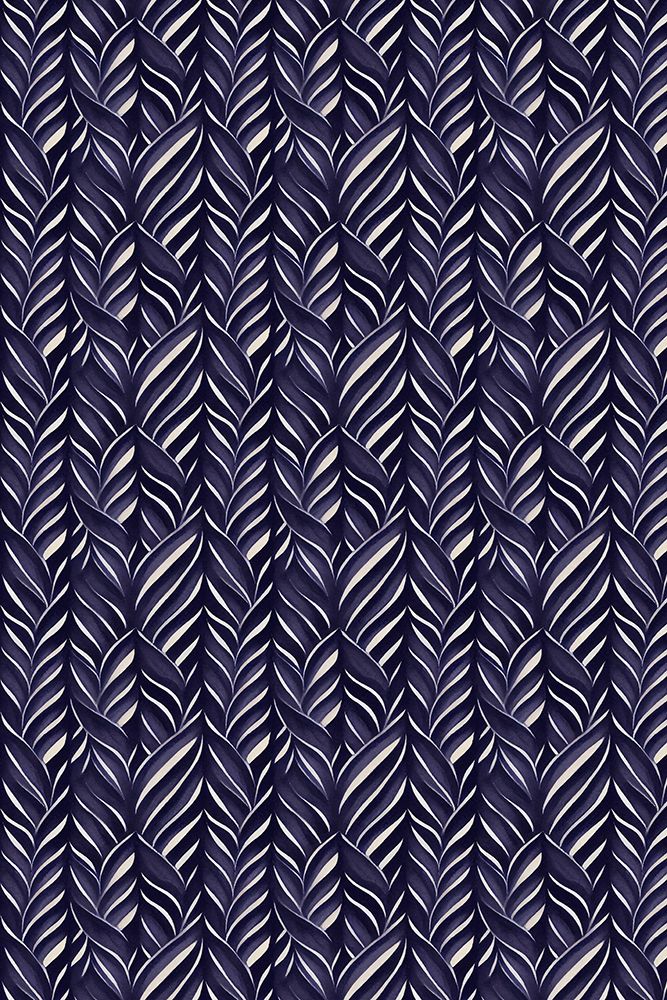 Indigo Blue Pattern art print by Treechild for $57.95 CAD