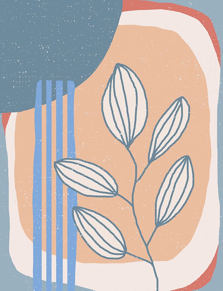 Botanical Plants and Sun art print by Aylin Demir for $57.95 CAD