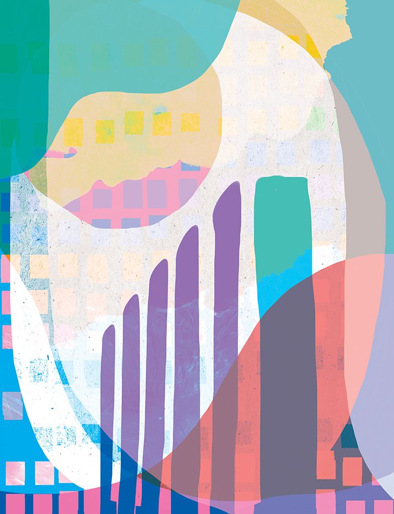 Colorful City art print by Aylin Demir for $57.95 CAD