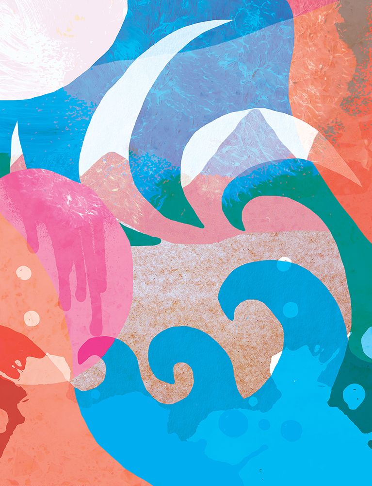 Melting Sun art print by Aylin Demir for $57.95 CAD
