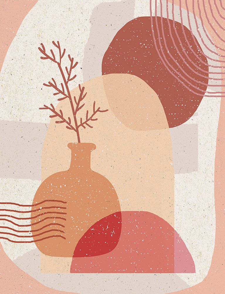 Boho Plant a Pot art print by Aylin Demir for $57.95 CAD