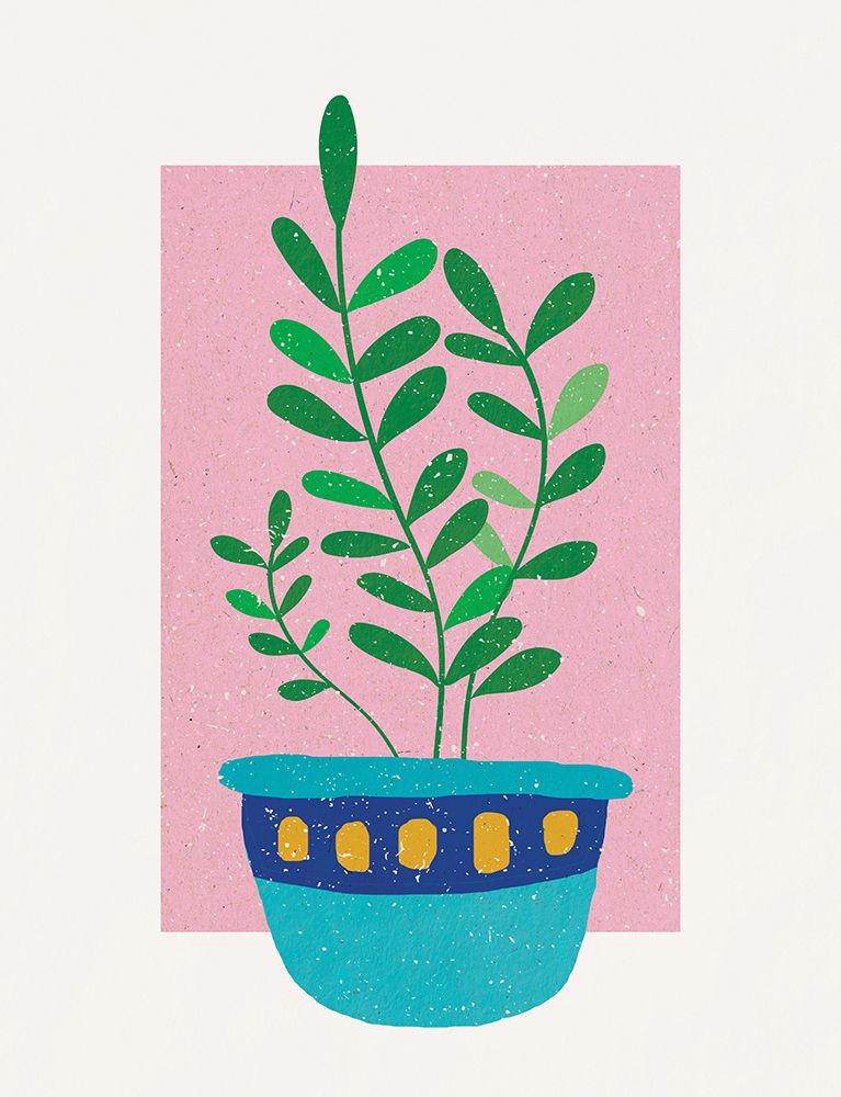 Plant in Sunset art print by Aylin Demir for $57.95 CAD