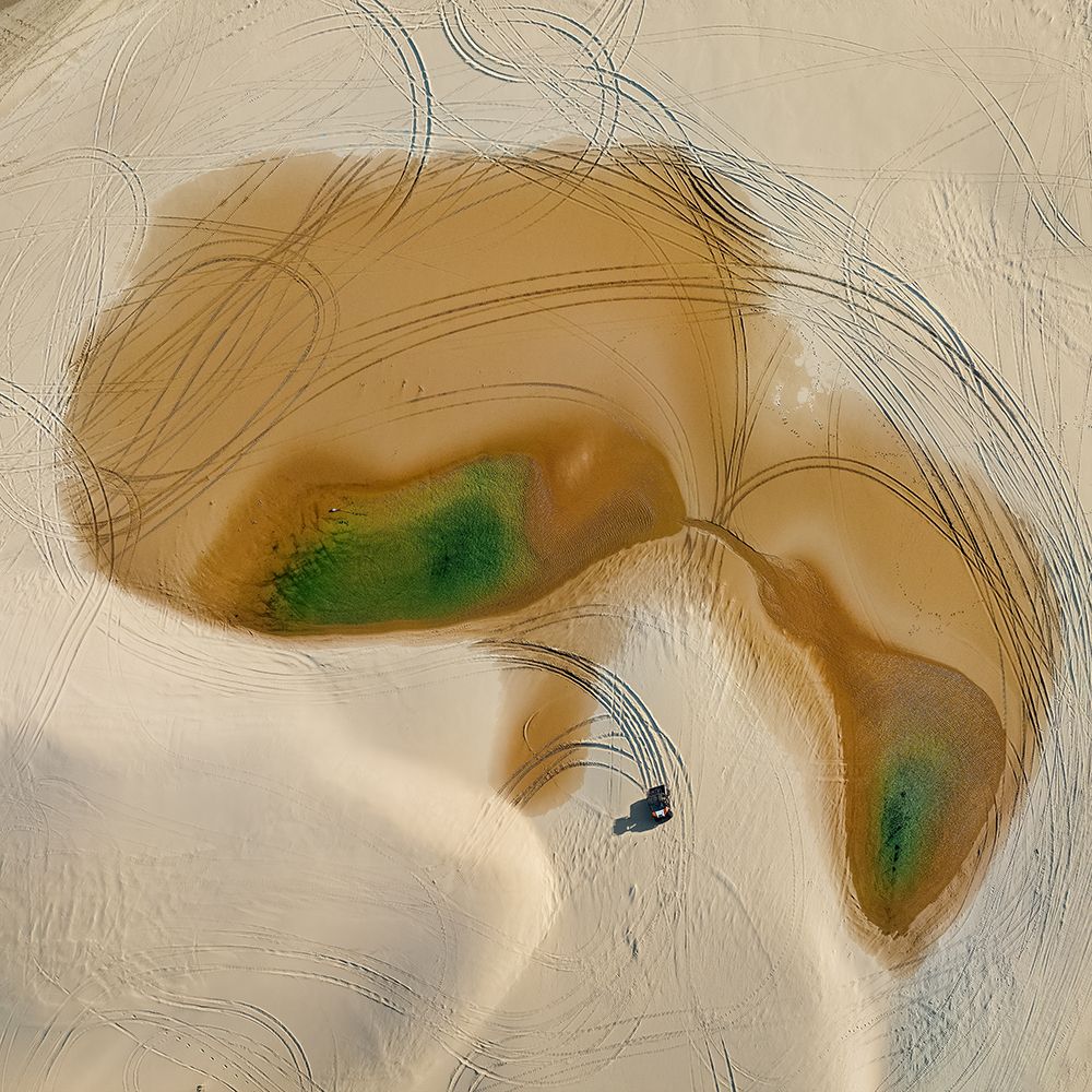 Sand Dune Atv Park art print by Shenshen Dou for $57.95 CAD