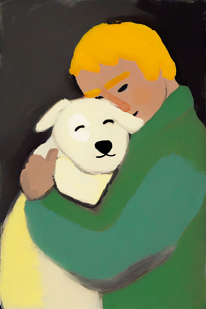 Oh My Dog art print by Treechild for $57.95 CAD