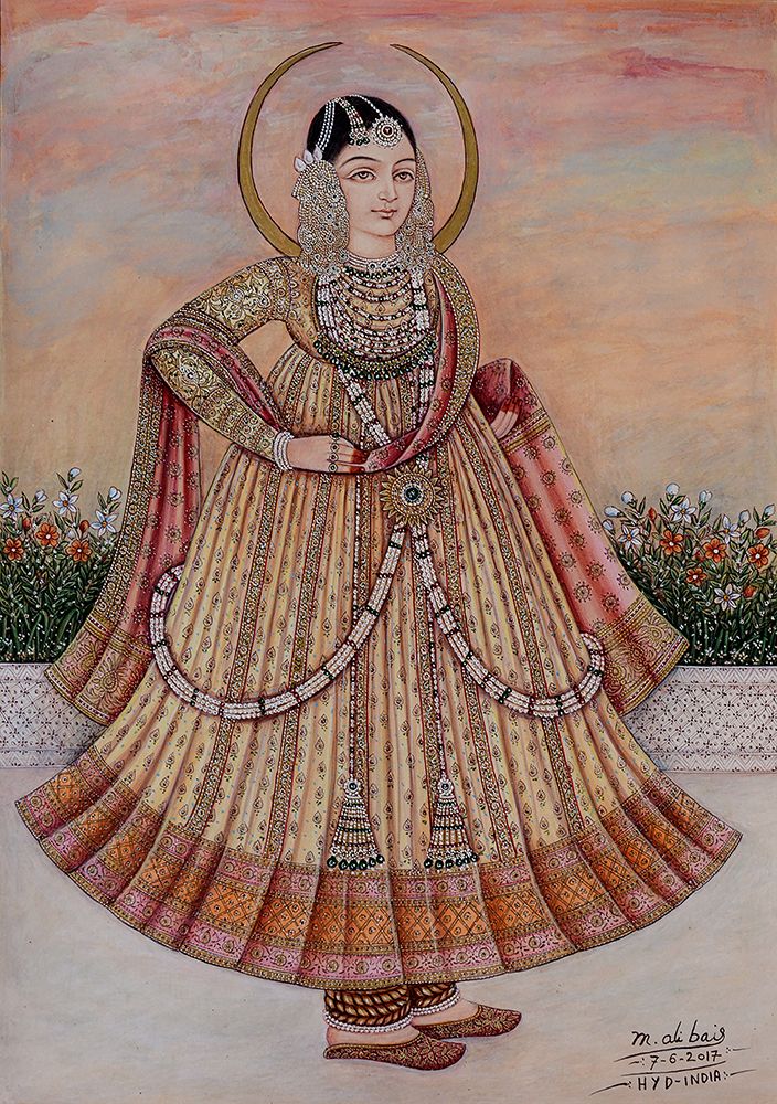 Mehlakha Bai Chanda art print by Mirza Baig for $57.95 CAD