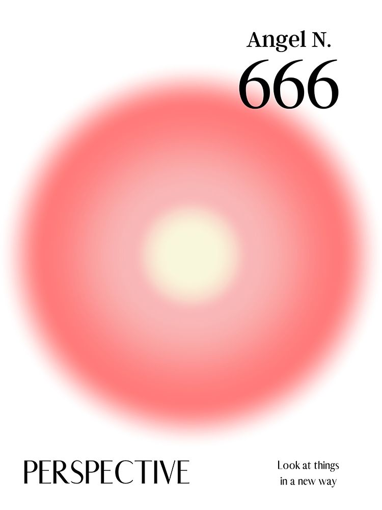Angel Number 666 art print by Amelie for $57.95 CAD