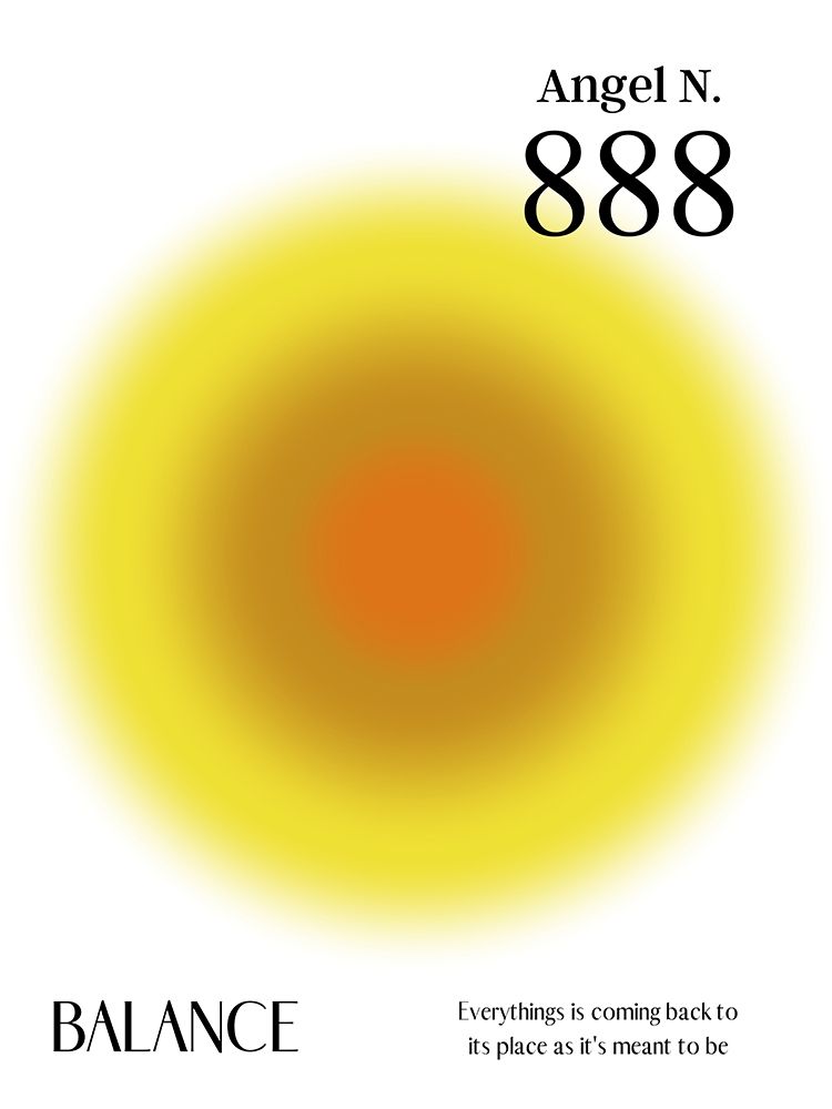 Angel Number 888 art print by Amelie for $57.95 CAD