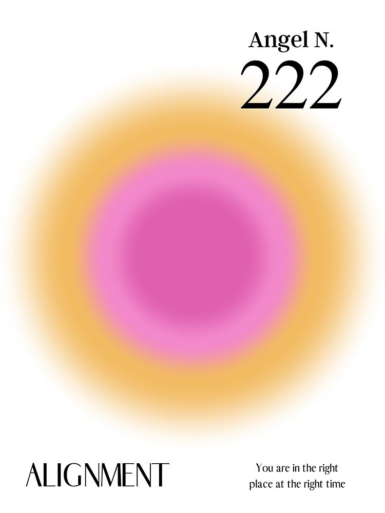 Angel Number 222 art print by Amelie for $57.95 CAD