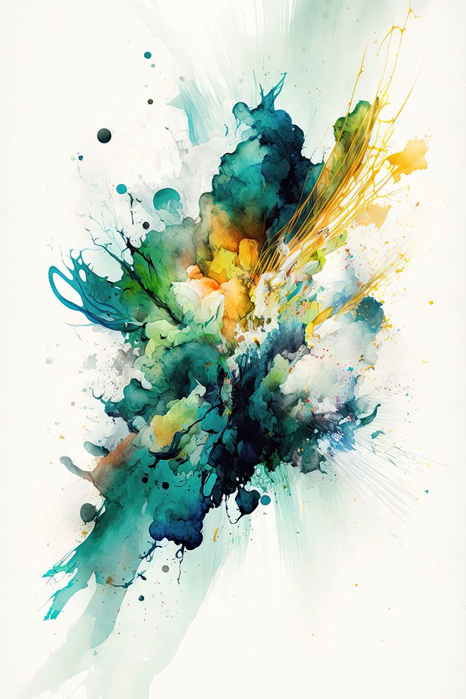 Serenity in Green art print by Mauro for $57.95 CAD