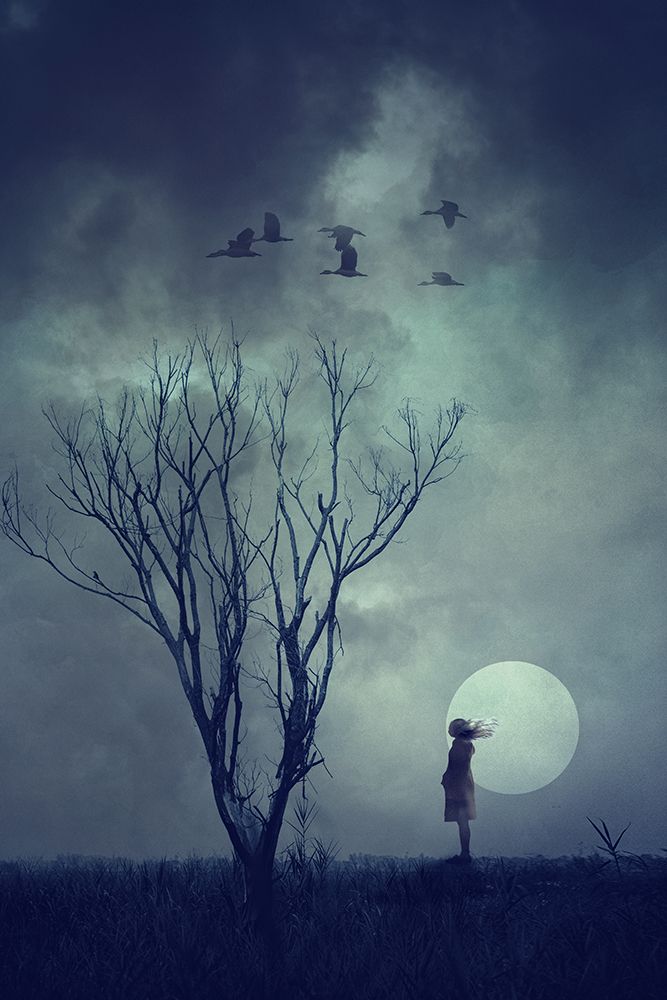 A Girl Waiting For Someone art print by Anuchit Sundarakiti for $57.95 CAD