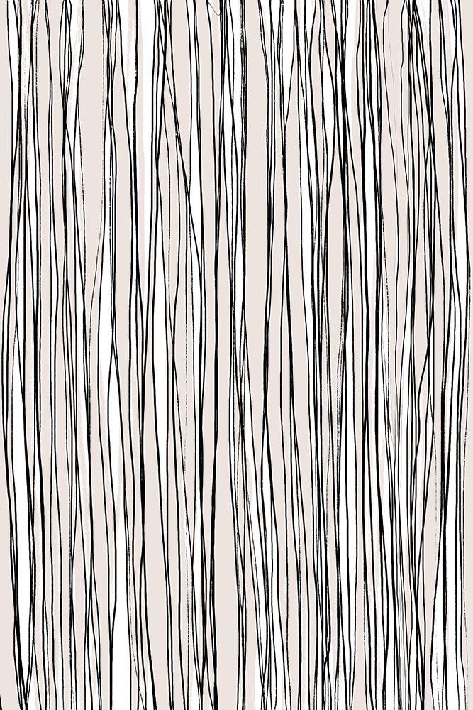 Black on Beige Lines art print by Uplusmestudio for $57.95 CAD