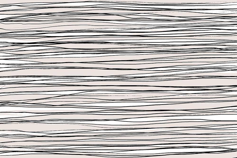 Black on Beige Lines art print by Uplusmestudio for $57.95 CAD