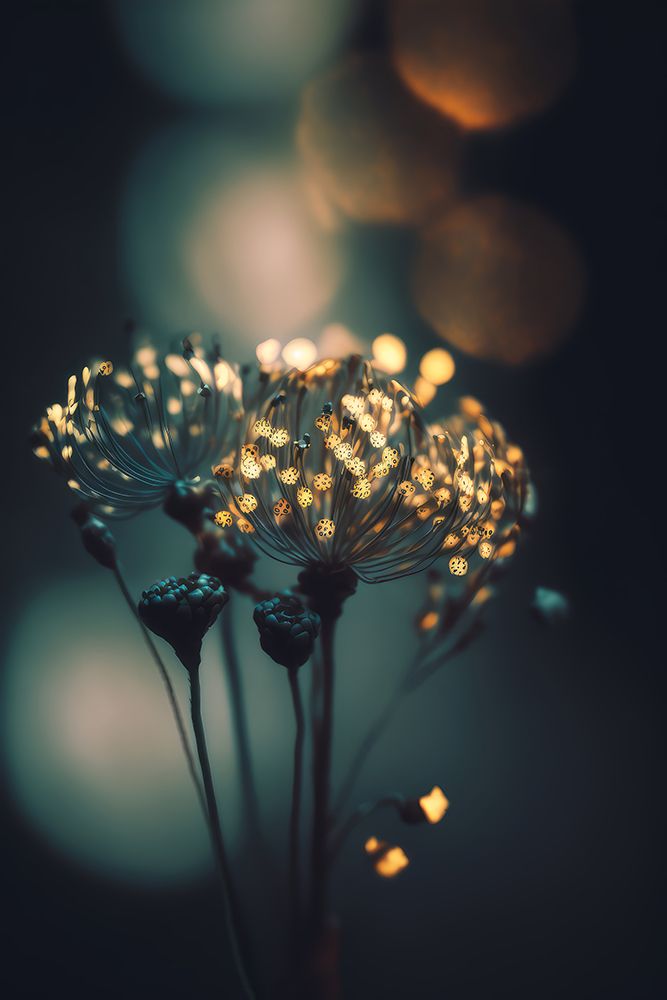 Glowing Dots art print by Treechild for $57.95 CAD