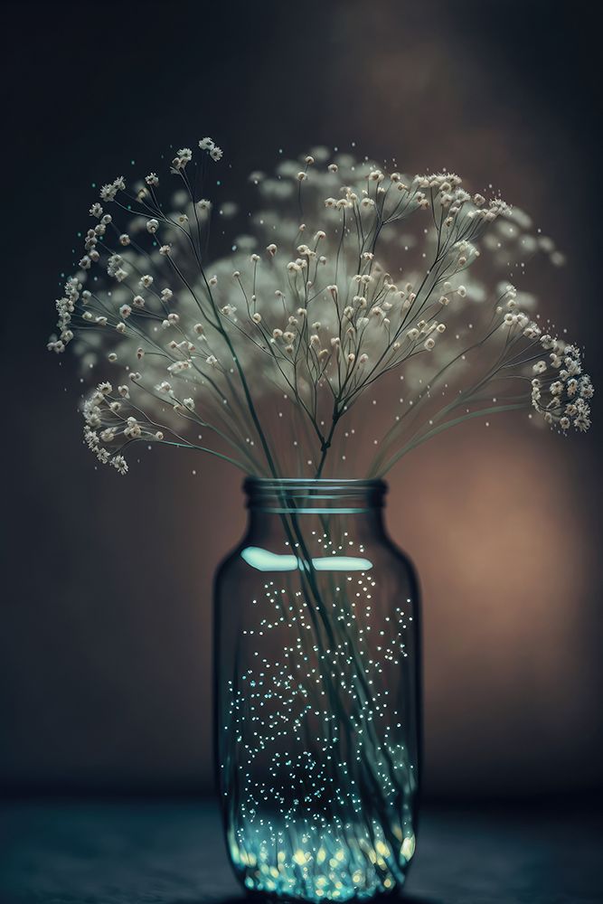 Sparkling Vase art print by Treechild for $57.95 CAD