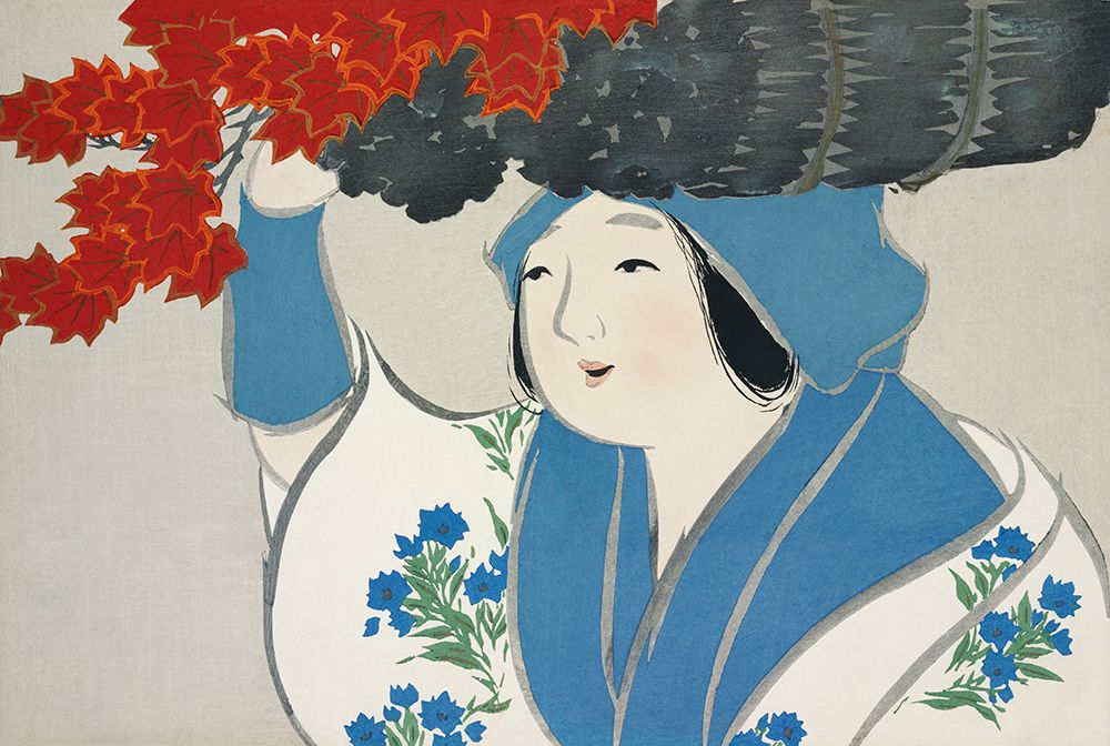 Woman From Momoyogusa art print by Pictufy for $57.95 CAD